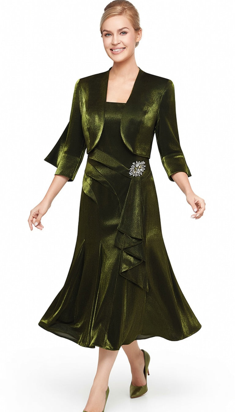 Nina Nischelle 2680-OLI Church Dress